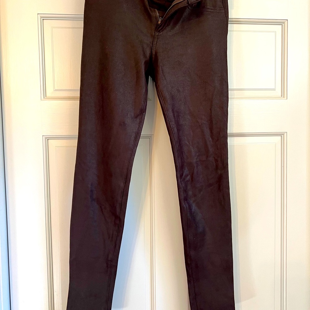 Joes Jeans icon skinny faux leather pants